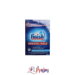 نمک ماشین ظرفشویی فینیش finish مدل calgonit وزن1/2 گرم
